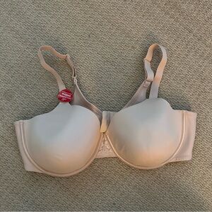 Vanity Fair Women’s Smoothing Underwire T shirt bra NWT 40DD pink 76528
